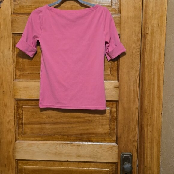 Lauren Ralph Lauren pink top S - Picture 2 of 3